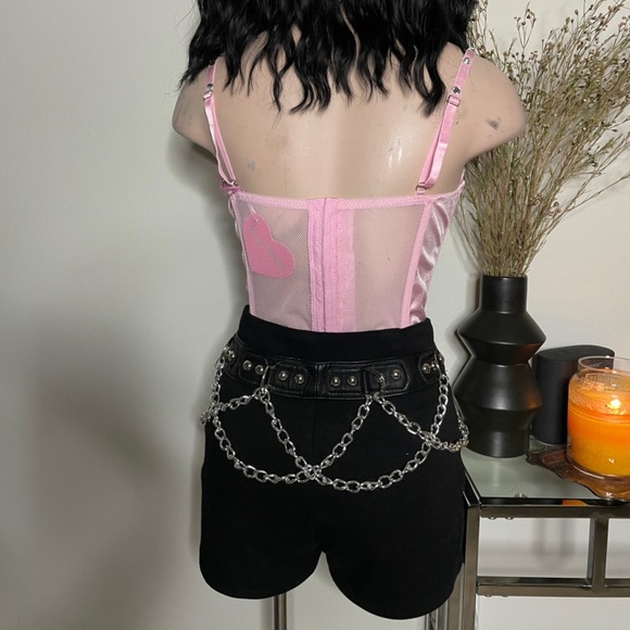 ⛓SOLD⛓ Sugar Thrillz satin set - Picture 6 of 6